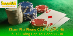 Kham Pha Phong Cach Choi No Hu Tai Xiu Ang Cap Tai Good88 Bi Quyet Thang Lon Moi Ngay