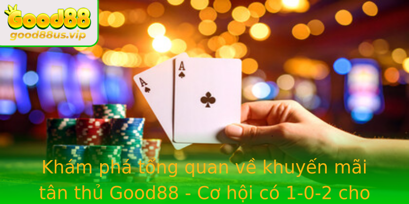 Khám phá tổng quan về khuyến mãi tân thủ Good88 - Cơ hội có 1-0-2 cho người mới bắt đầu